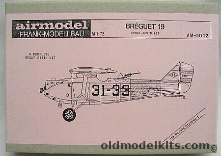Airmodel 1/72 Breguet 19, AM-2012 plastic model kit